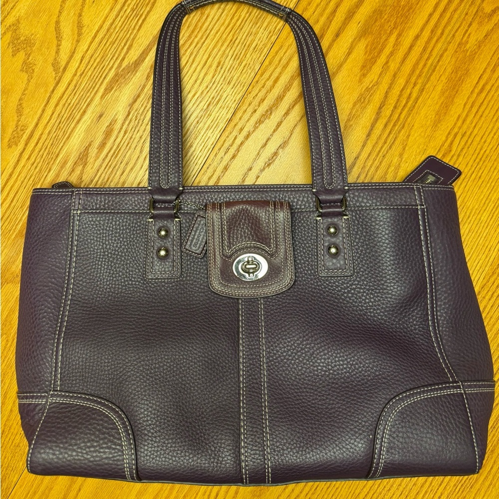 Coach - Vintage Eggplant Hampton G0973-F13960